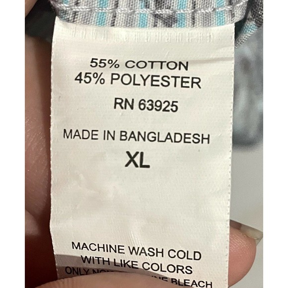 Retrofit Brand MFG Short Sleeve Button Down Shirt Hawaiian Mens Size XL - Picture 4 of 5